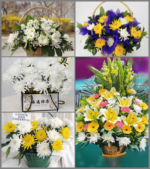 贵州毕节市黔西县新仁乡仁慕村白事提篮配送